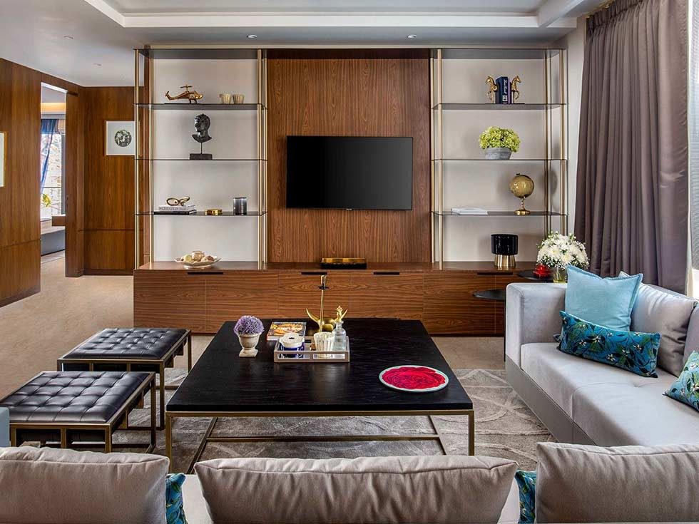 TV Unit & Living Room Interiors